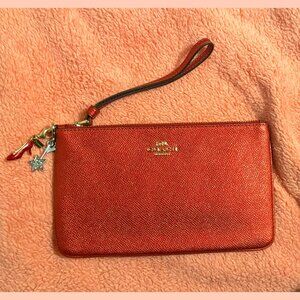 Coach x Wizard of Oz Ruby Red Clutch Wristlet